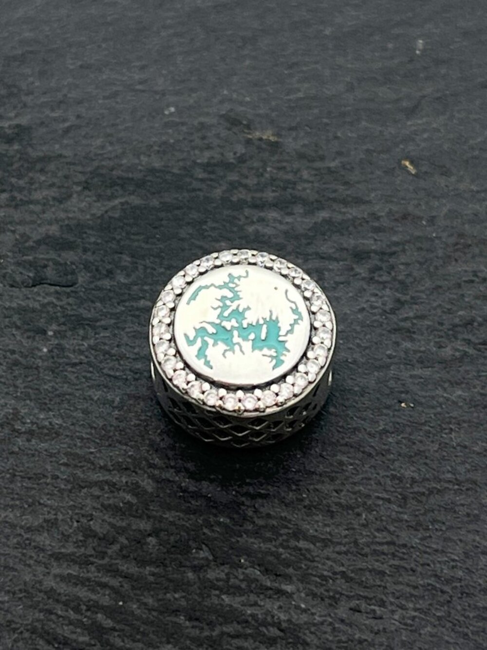 Pandora TABLE ROCK LAKE Exclusive Charm Sterling Silver Bead Charm Jewelry